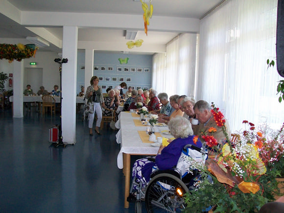 Bei unserem Sommerfest in der Seniorenresidenz Großziethen